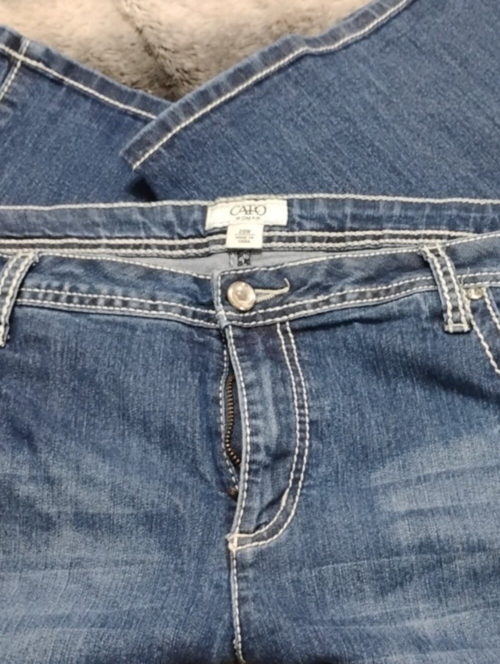 CATO WOMAN --Women’s Blue Denim Jeans Size 20